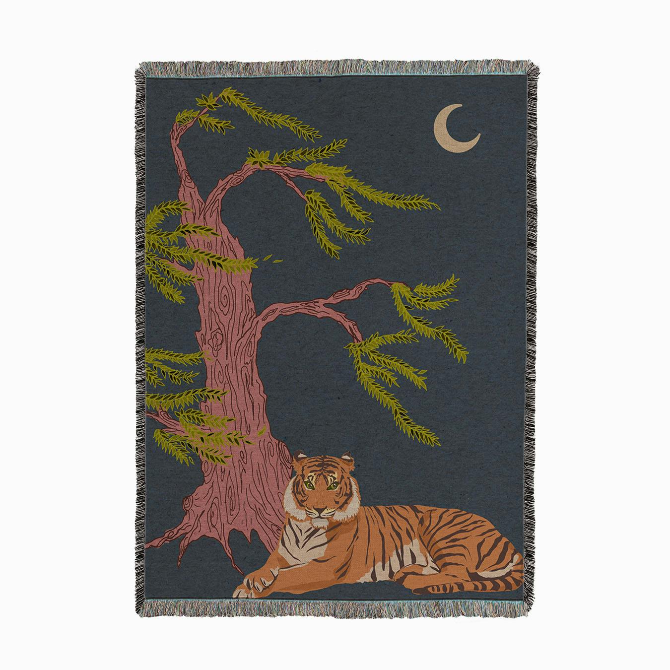 Majestic Tiger Woven Throw